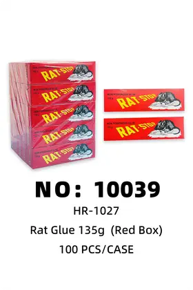 NO：10039 红盒老鼠胶 100PCS/CASE