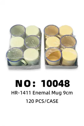 NO：10048 口杯9CM 120PCS/CASE
