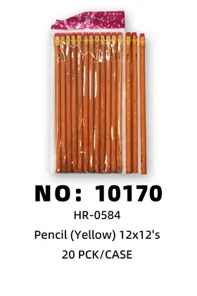 NO：10170 黄杆铅笔 20PCK/CASE