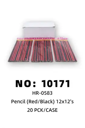 NO：10171 黑红铅笔12pcs 20PCK/CASE