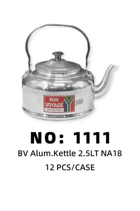 NO：1111 烧水壶BONVOYAGE2.5LT 12PCS/CASE