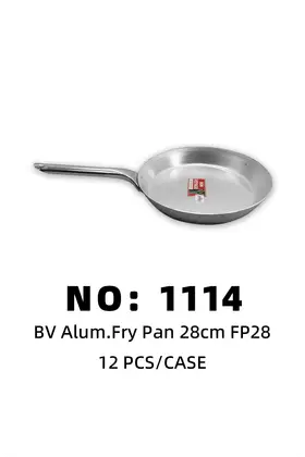 NO：1114 BV平底锅28cm 12PCS/CASE