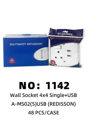 NO：1142 REDISSON带开关插头 48PCS/CASE