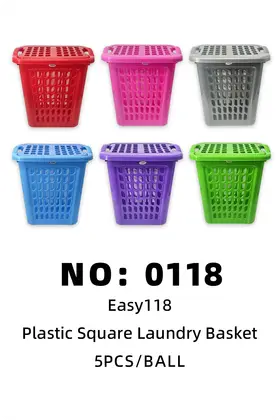 NO：0118  Easy四方洗衣栏 5PCS/BALE