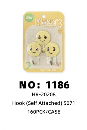 NO：1186 挂钩粘钩3PCS 160PCK/CASE