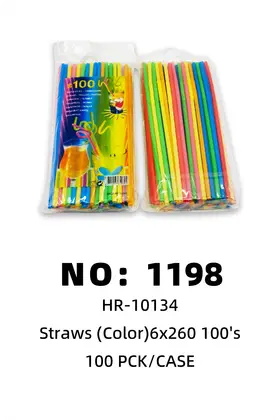 NO：1198  一次性吸管 100PCS/CASE