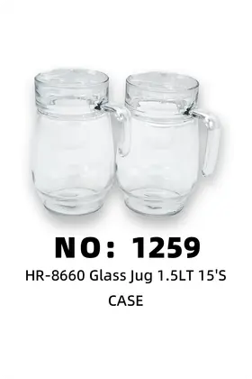 NO：1259 玻璃壶1.5LT CASE