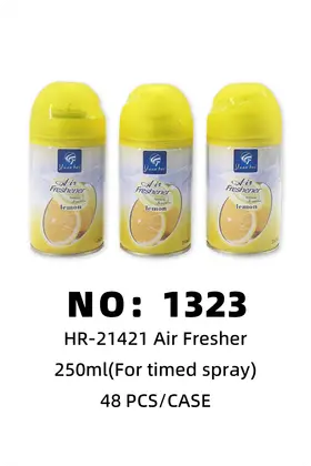 NO：1323 柠檬空气清新剂250ML 48PCS/CASE