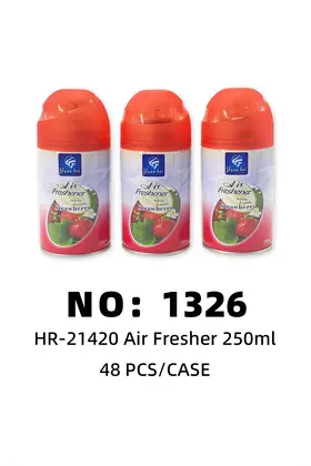 NO：1326 草莓 空气清香剂 250ml 48PCS/CASE