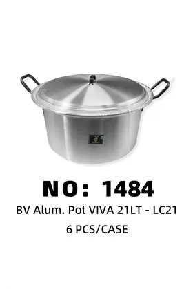 NO：1484 铝锅21LT bon voyage 6PCS/CASE