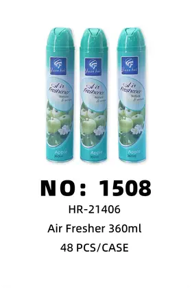 NO：1508 苹果空气清香剂360ml 48PCS/CASE