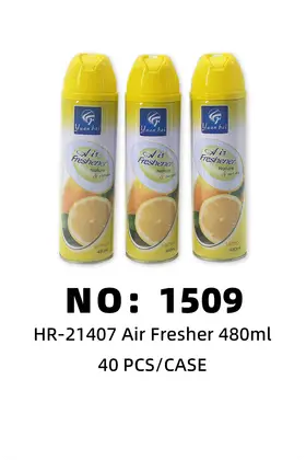 NO：1509 柠檬空气清新剂480ML 40PCS/CASE