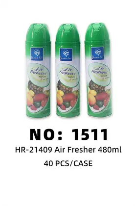 NO：1511 水果空气清新剂480ML 40PCS/CASE