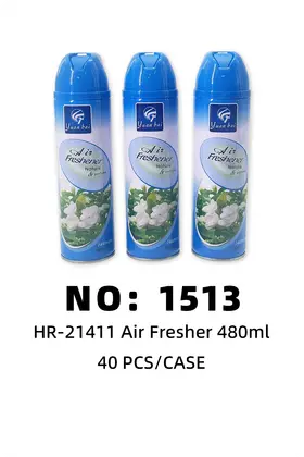 NO：1513 茉莉空气清新剂480ML 40PCS/CASE