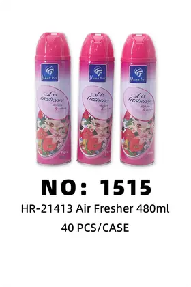 NO：1515 花香空气清新剂480ML 40PCS/CASE