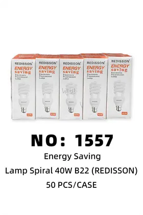 NO：1557 卡口灯泡60W B22 50PCS/CASE