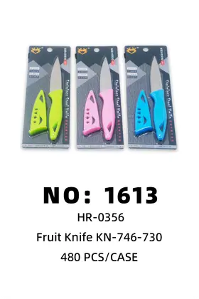NO：1613 塑料盒水果刀 480PCS/CASE