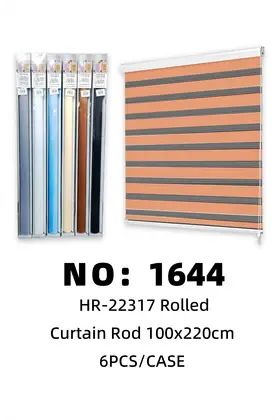 NO：1644 卷帘 窗帘100x220cm  6PCS/CASE
