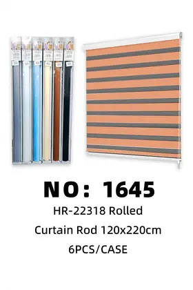 NO：1645 卷帘 窗帘120x220cm  6PCS/CASE