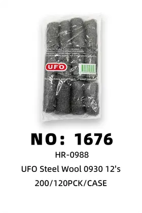 NO：1676 铁丝棉12pcs 120/200PCK/CASE