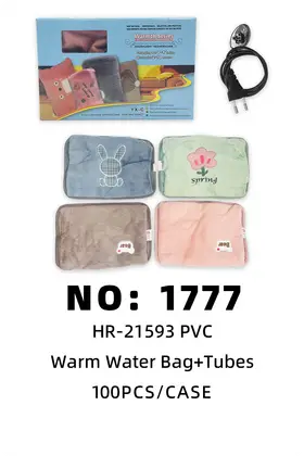NO：1777 热水袋+布套 100PCS/CASE
