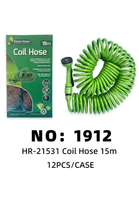 NO：1912 弹簧水管15米 12PCS/CASE
