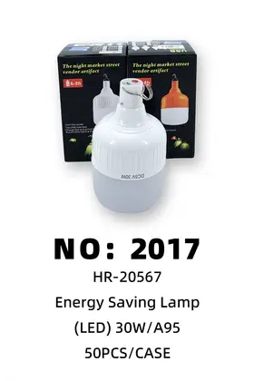 NO：2017 USB充电应急灯30W 50PCS/CASE