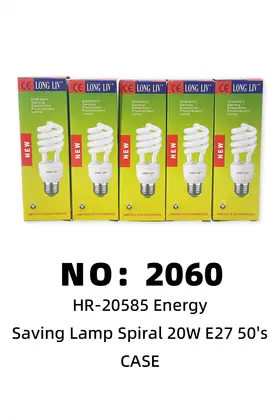 NO：2060 螺口灯泡20W  CASE