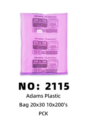 NO：2115 ADAMS袋子20*30 1PCK/PCK