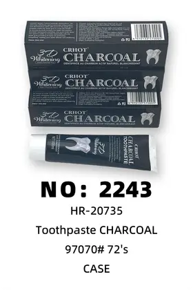 NO：2243 竹炭牙膏 1CASE