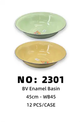 NO：2301 铁盆BV45CM 12PCS/CASE