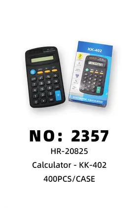 NO：2357 计算器 400PCS/CASE