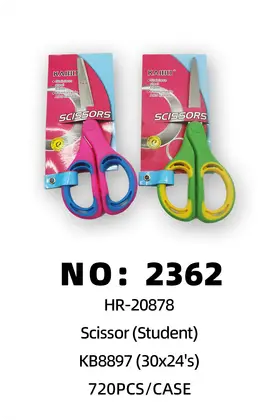 NO：2362 订卡学习剪刀 720PCS/CASE