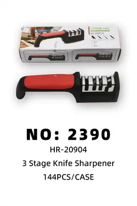 NO：2390 三孔磨刀器 144PCS/CASE