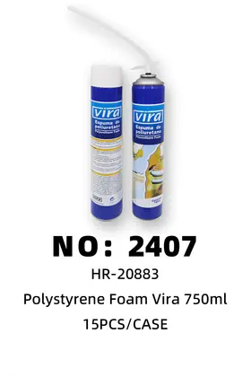 NO：2407 发泡胶750ml 15PCS/CASE