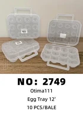 NO：2749 OTIMA 12孔蛋盒 10PCS/BALE