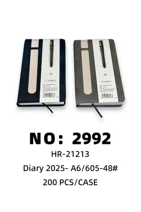 NO：2992 A6记事本 200PCS/CASE