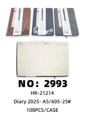 NO：2993 A6记事本 108PCS/CASE