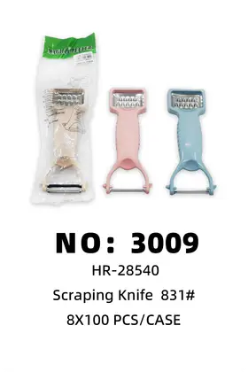 NO：3009 多用双头刮皮刀 8X100PCS/CASE