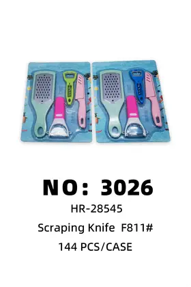 NO：3026 刮皮刀4件套 144PCS/CASE