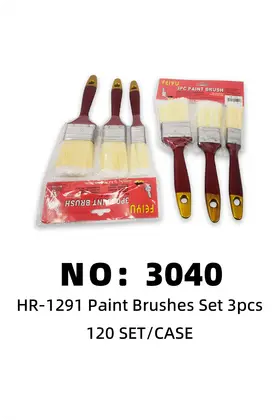 NO：3040 3pcs油漆刷 120PCS/CASE