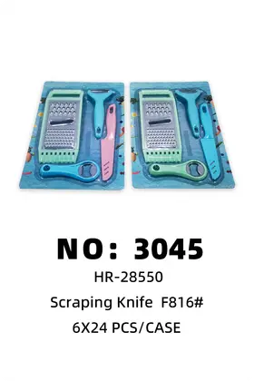 NO：3045 刮皮刀4件套 6X24PCS/CASE
