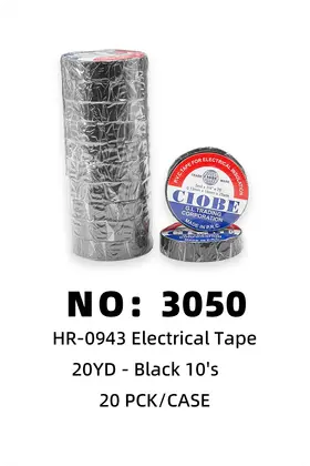 NO：3050 电工胶布 20PCK/CASE