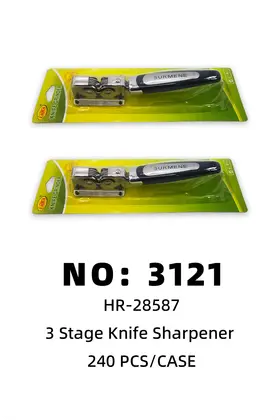 NO：3121 3档 磨刀器 240PCS/CASE