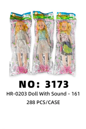 NO：3173 塑料洋娃娃 288PCS/CASE