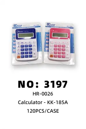 NO：3197 计算器 120PCS/CASE