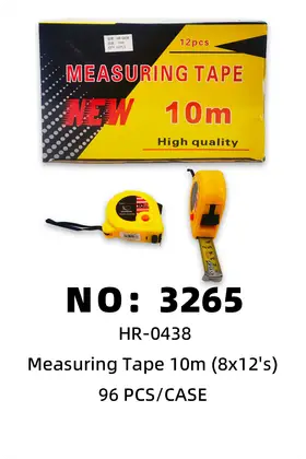 NO：3265 10M卷尺 96PCS/CASE