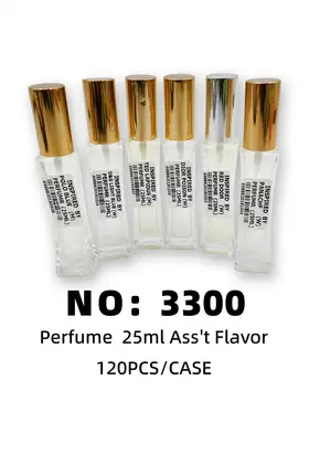 NO：3300 混口味香水25ml 120PCS/CASE
