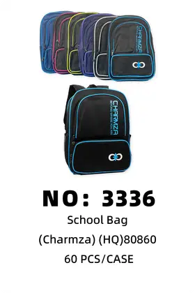 NO：3336 Charmza好书包 60PCS/CASE