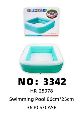 NO：3342 儿童游泳池 水池86*25cm   36PCS/CASE